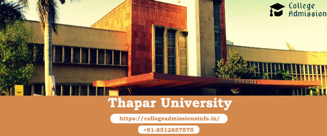 Due to Covid 19 Pandemic Thapar University Admissions